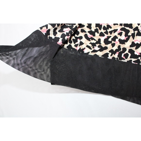 ANNE KLEIN Womens Animal Leopard Cheetah Print Polyester Top Shirt Blouse 2X NWT - Picture 6 of 13